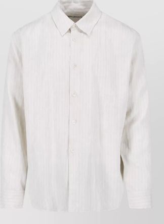 Our Legacy striped viscose shirt
