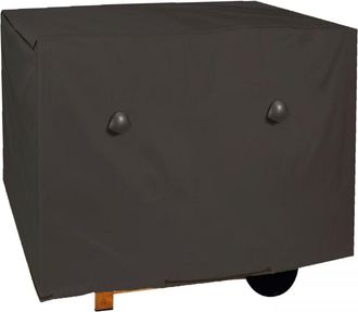 Oviala Funda protectora para barbacoa (110 x 58 x 60 cm) CovUp - negro