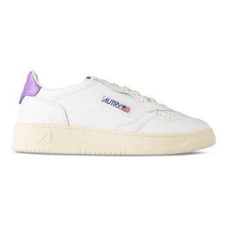 Autry Medalist Low - Heren - Sneakers - Wit - 46 EU - Katoen - Schoenen