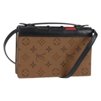 Louis Vuitton Pre-owned Cross Body Bag - Dames - Pre-owned - Bruin - Maat: ONE Size