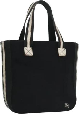 Burberry Tweedehands Canvas handtassen - Dames - Vintage Handtas - Zwart - ONE Size - Vintage