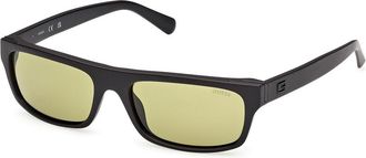 Guess GU00276 02N Mens Sunglasses Black Size 57
