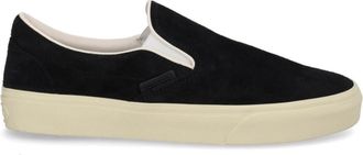 Tom Ford Black Slip-on Sneakers