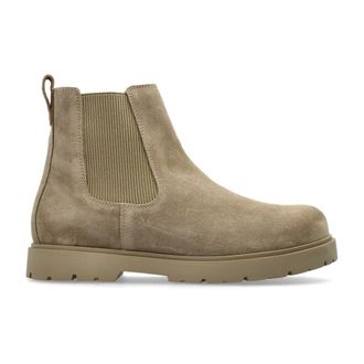 Birkenstock Heren, Schoenen, Beige, Maat: 39 EU Leer