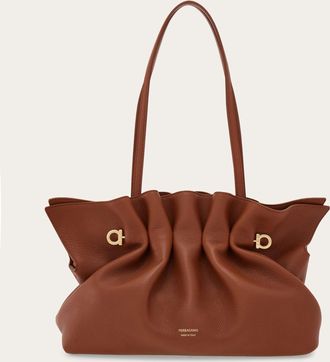 Ferragamo Women Ferragamo Soft-bag (M) Brown