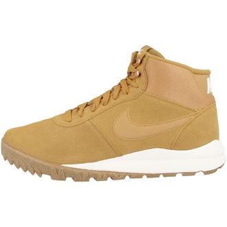 Nike Nike Nike Hoodland Suede, Mens High Rise Hiking Boots, Multicolour (Haystack/Sail/Gum Light Brown/Metallic Gold 727), 7 UK (41 EU)
