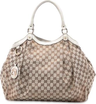 Gucci Pre-owned Gucci Large GG Canvas Sukey Tote Ladies 211943 002058