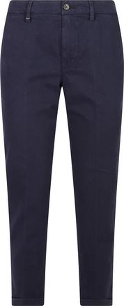 Fay Broek - Dames - Broeken - Blauw - Maat: W30 Katoen