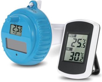 OEM Term&oacute;metro Electr&oacute;nico Digital Inal&aacute;mbrico Para Piscina Flotante, Ba&ntilde;era Solar, Spa, Controlador De Temperatura Del Agua