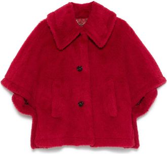 Max Mara Tenebre cape - Red