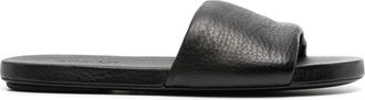 Marsèll Spanciata open-toe leather sandals - women - Calf Leather/Calf Leather/Calf Leather/Rubber - 36.5 - Black