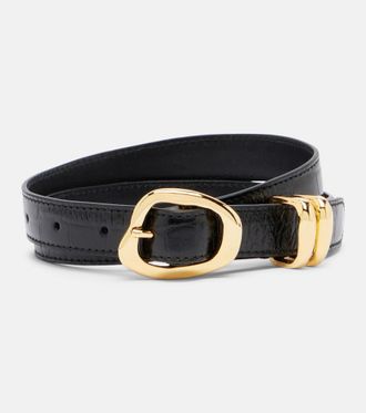 Amanu Studio Tugela croc-effect leather belt