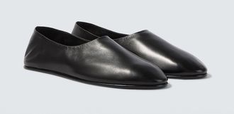Fear of God Ballerino leather slip-on shoes