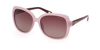 Skechers SE6126 Polarized 80H Womens Sunglasses Pink Size 58