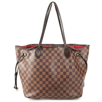 Louis Vuitton Brown Damier Canvas Ebene Galle Damier Canvas Handbag Shoulder Bag Tote Bag (Pre-Owned)
