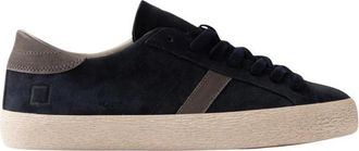 D.A.T.E. Hill LOW Sneaker - Heren - Sneakers - Blauw - 41 EU - Katoen - Schoenen