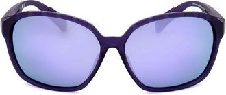 adidas Ladies Blue Round Sunglasses SP0013-01A-5