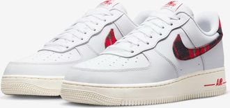 Nike Mens Nike Air Force 1 07 Lv8 DV0789-100 Sneakers White Platform Shoes