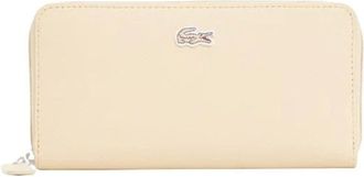 Lacoste Cartera grande con cremallera L.12.12 Concept - Accessories - Mujer - Beige - ONE SIZE
