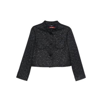 Max Mara Outerwears Blu-Donna