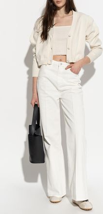 Officine G&eacute;n&eacute;rale Eliane Top, Womens, Cream