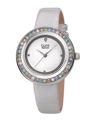 Bürgi Burgi Womens Glitter Pu Watch