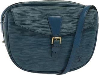 Louis Vuitton Tweedehands leren Louis Vuitton tassen - Dames - Vintage Schoudertas - Blauw - ONE Size - Vintage