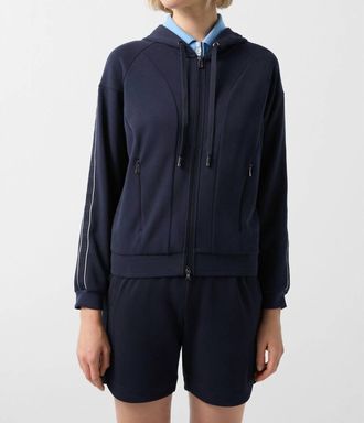 Bogner Marlena Jersey Jacket In Navy