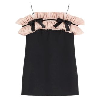 Valentino Dresses Black - female - Valentino - Short Dresses - Black - S - Dresses