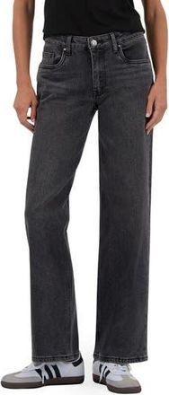 Kut from the Kloth Selena Low Rise Baggy Straight Leg Jeans in Fateful at Nordstrom Rack, Size 14