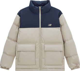 New Balance NBX Academy Puffer Down Asia Sizing Beige Navy AMJ34304-SOT