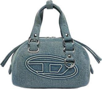 Diesel 1DR 2.0 Dome Soft Crossbody - Dames - Handtassen - Blauw - ONE Size - Katoen - Tassen