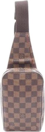 Louis Vuitton Pre-owned Geronimos Damier Heuptas - Dames - Vintage Heuptassen - Bruin - ONE Size - Vintage