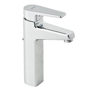 Genebre Genebre - 64134 16 45 66 Klip Grifo Monomando Lavabo Medio Alto Cromo - Ref: 64134 16 45 66