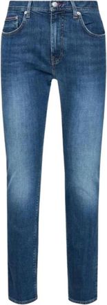 Tommy Hilfiger Austin Slim Tapered Jeans - Heren - Slim Fit Jeans - Blauw - W28 L32 - Katoen - Jeans