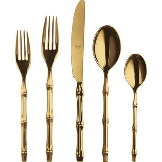 Mepra Bali Flatware Set - 20 Pieces in Gold at Nordstrom