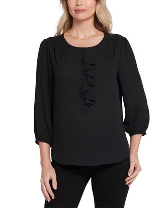 NYDJ Nydj Flounce Blouse