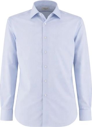 Xacus Wf 531Ml Shirt - Heren - Zakelijke Overhemden - Blauw - XL - Katoen - Overhemden