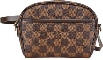 Louis Vuitton Brown Pvc Leather Fanny Pack Pochette Shoulder Bag (Pre-Owned)