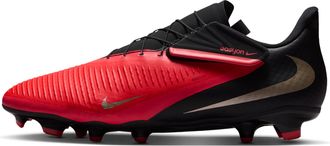 Nike Mens Phantom 6 Low Academy EasyOn Multi-Ground Soccer Cleats in Red | HQ2321-600
