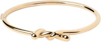 PD Paola Twist Bangle in Gold at Nordstrom, Size Small