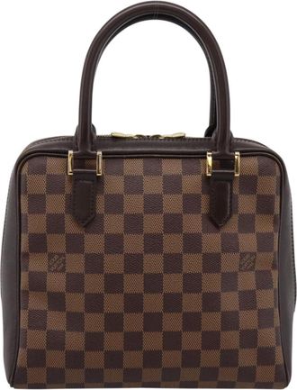 Louis Vuitton Brera Damier Brown Canvas Handbag (Pre-Owned)
