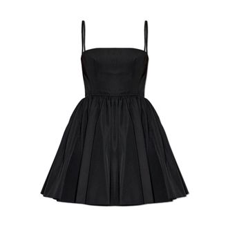 Alaia A-line Dress - female - Ala&iuml;a - Party Dresses - Black - M - Dresses