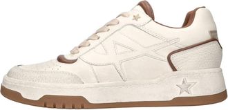 Ash Blake leren sneakers - Dames - Sneakers - Wit - 38 EU - Leer - Schoenen