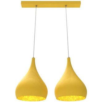 Lumicom Calice L&aacute;mpara De Techo Lineal X2 Monocolor Mate