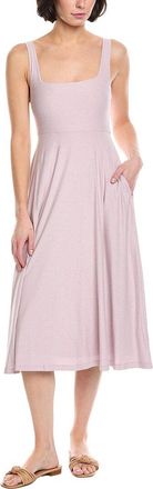 Beyond Yoga Featherweight At The Ready Square Neck Midi Dress