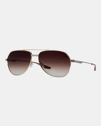 Barton Perreira Mens Avtak 007 Aviator Sunglasses