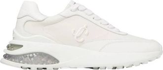 Jimmy Choo London Memphis Neoprene And Leather Trainers, Brand Size 34 ( US Size 4 )