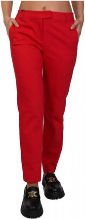 Marella Broeken > Chinos - Dames - Chinos - Rood - S - Broeken