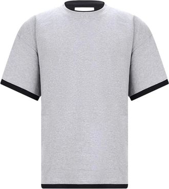 Jil Sander Hombre, Camisetas, Gris, Talla: L